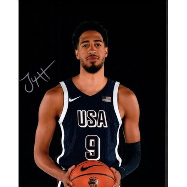 Boston Celtics Jayson Tatum facsimile signed photo