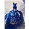 Image 1 : Batman Christian Bale facsimile signed  movie photo