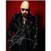 Image 1 : Judas Priest Rob Halford facsimile signed photo