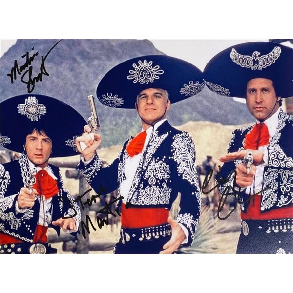 Three Amigos cast facsimile signed  movie photo