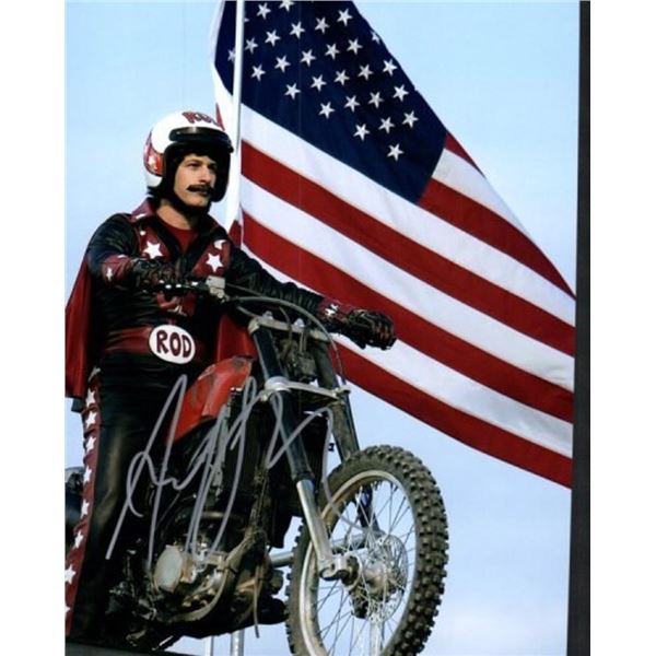 Hot Rod Andy Samberg facsimile signed photo