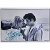 Image 1 : Grease Olivia Newton- John and John Travolta facsimile signed  movie photo