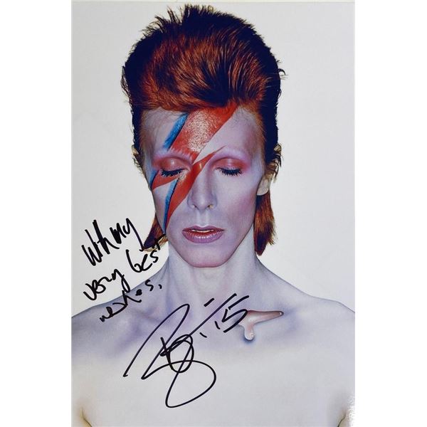 David Bowie facsimile signed photo
