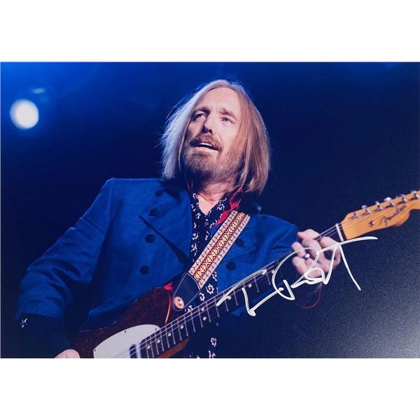 Tom Petty facsimile signed photo