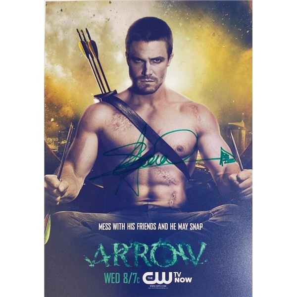 Arrow Stephen Amell facsimile signed  photo