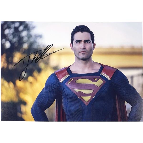 Superman Taylor Hoechlin facsimile signed  photo