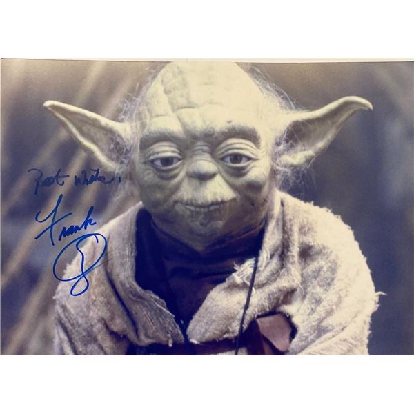 Star Wars Yoda Frank Oz facsimile signed  movie photo