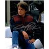 Image 1 : Back to the Future Michael J. Fox facsimile signed photo