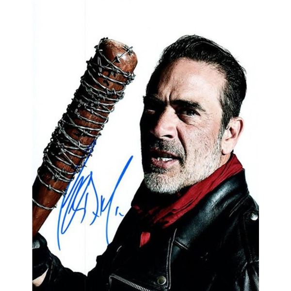 The Walking Dead Jeffrey Dean Morgan facsimile signed photo