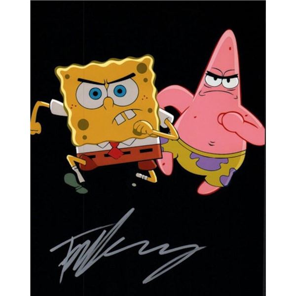 Spongebob Tom Kenny facsimile signed photo