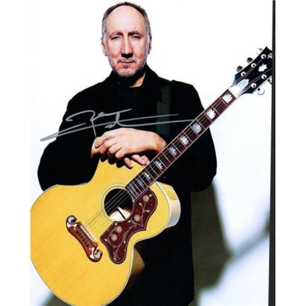 The Who Pete Townshend facsimile signed photo