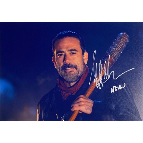 The Walking Dead Jeffrey Dean Morgan facsimile signed  photo
