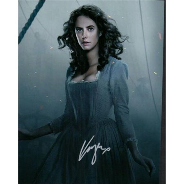 Pirates of the Caribbean Kaya Scodelario facsimile signed photo