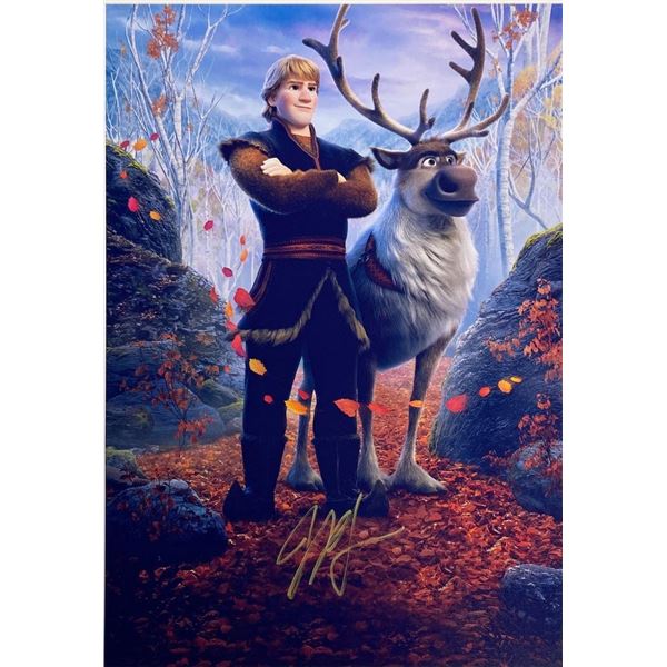 Frozen Jonathan Groff facsimile signed  movie photo
