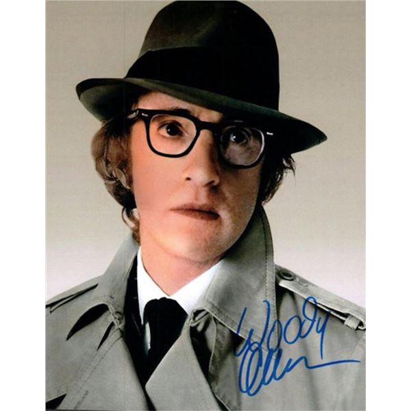 Woody Allen facsimile signed photo