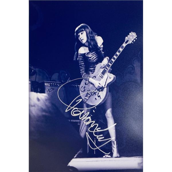The Cramps Poison Ivy facsimile signed photo