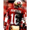 Image 1 : SF 49ers Joe Montana facsimile signed photo