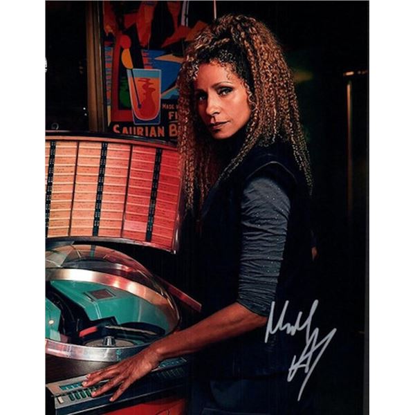 Star Trek Michelle Hurd facsimile signed photo