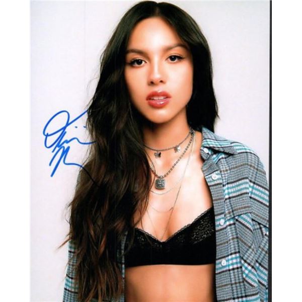 Olivia Rodrigo facsimile signed photo