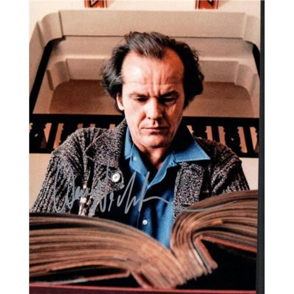 The Shining Jack Nicholson facsimile signed photo