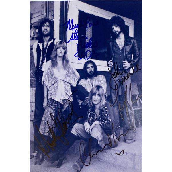 Fleetwood Mac facsimile band signed photo
