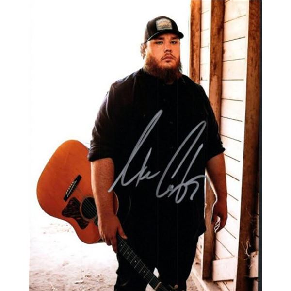 Luke Combs facsimile signed photo