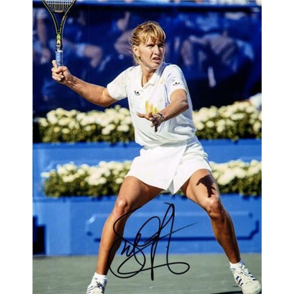 Steffi Graf facsimile signed photo