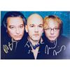 Image 1 : R.E.M. facsimile band signed photo