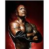 Image 1 : The Rock Dwayne Johnson facsimile signed photo