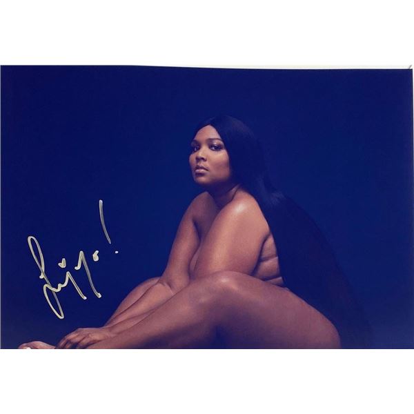 Lizzo facsimile signed photo