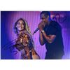 Image 1 : Jay-Z and BeyoncÃ© facsimile signed photo