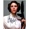 Image 1 : Star Wars Carrie Fisher facsimile signed movie photo