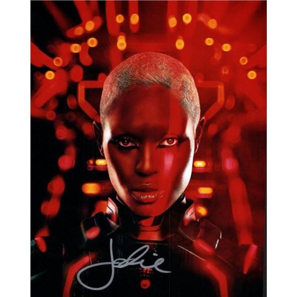 Tron Ares Jodie Turner facsimile signed photo