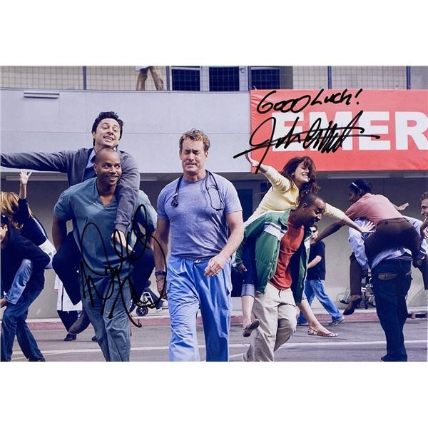 Scrubs cast facsimile signed  photo