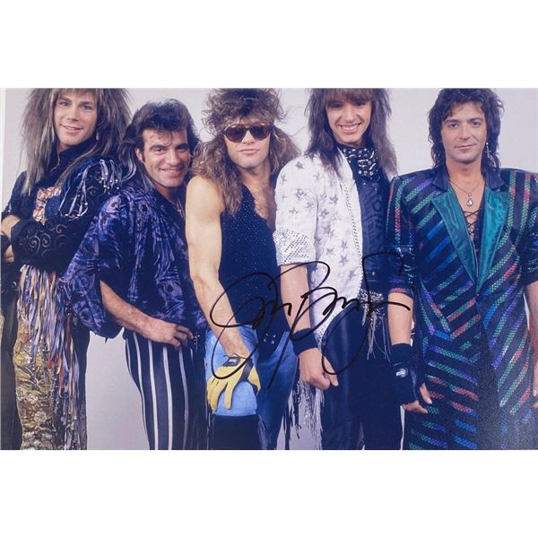 Jon Bon Jovi facsimile signed photo