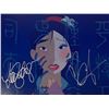 Image 1 : Mulan cast facsimile signed  movie photo