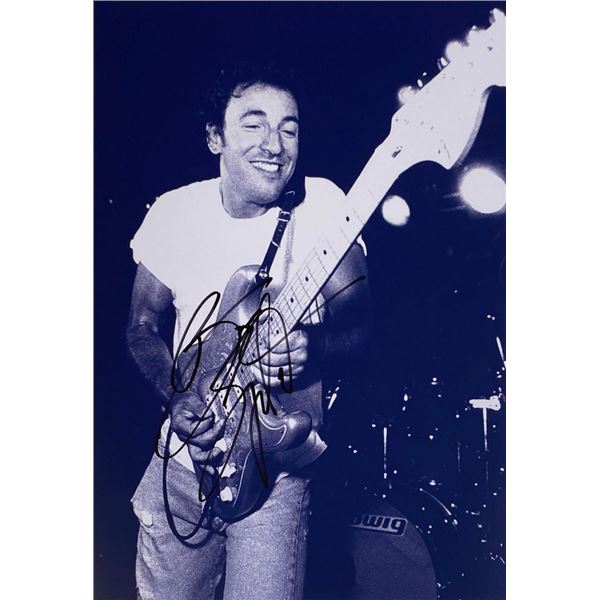 Bruce Springsteen facsimile signed photo