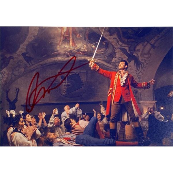 Beauty and the Beast Luke Evans facsimile signed movie photo