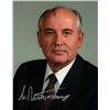Image 1 : Soviet Union President Mikhail Gorbachev facsimile signed photo