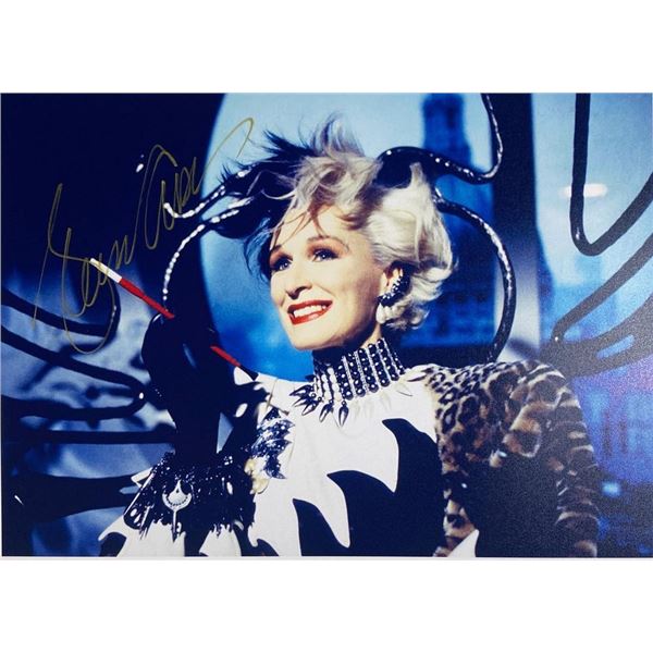101 Dalmatians Cruella de Vil Glenn Close facsimile signed  movie photo