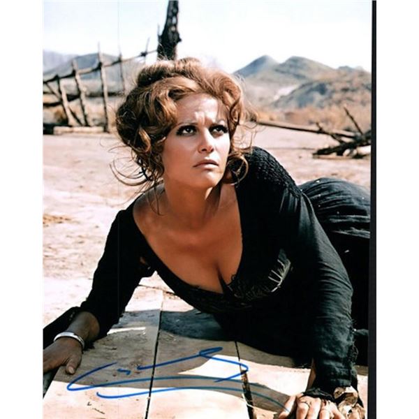 Once Upon a Time in the West Claudia Cardinale facsimile signed photo