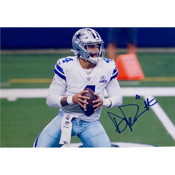 Dallas Cowboys Dak Prescott facsimile signed  photo