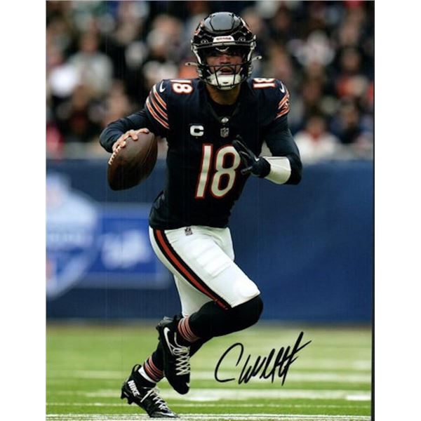 Chicago Bears QB Caleb Williams facsimile signed photo