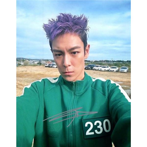 K-Pop BIGBANG Choi Seung-hyun facsimile signed photo