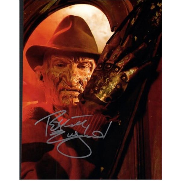 A Nightmare on Elm Street Rovert Englund facsimile signed movie photo
