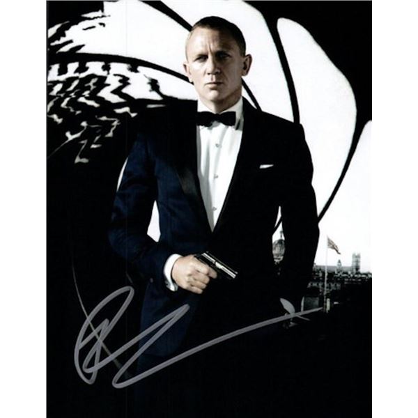James Bond 007 Daniel Craig facsimile signed photo