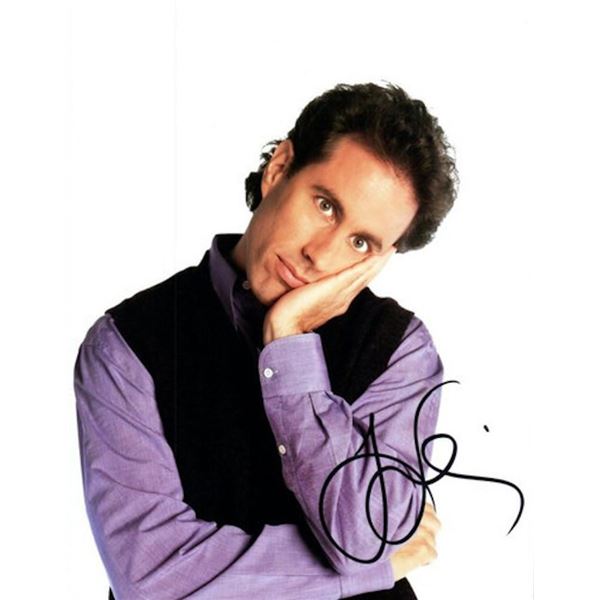 Jerry Seinfeld facsimile signed photo