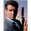 Image 1 : James Bond Pierce Brosnan facsimile signed photo