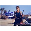 Image 1 : Terminator 2: Judgment Day Linda Hamilton facsimile signed movie photo