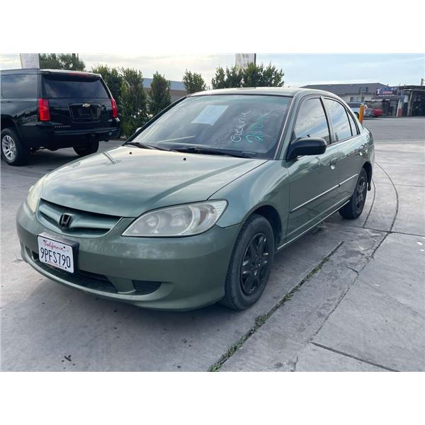 HOND CIVIC 2004 SALV-T-DON SMOG